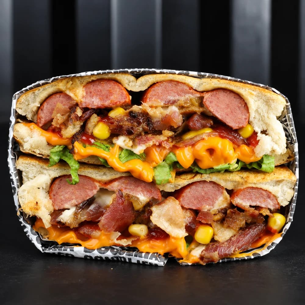 Dogão Bacon Cheddar + Batata + Coca Cola 200ml