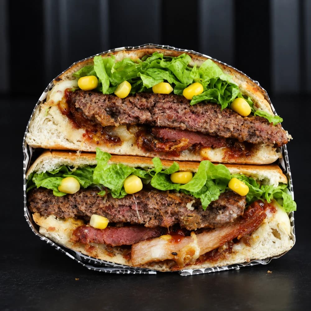 X-Burguer Bacon + Batata + Coca Cola 200ml