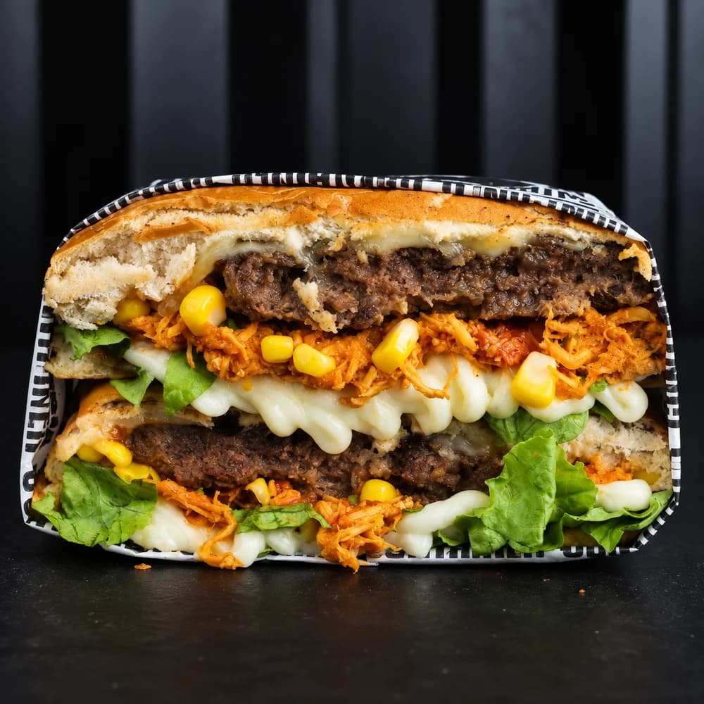 X-Burguer Frango Supreme + Batata + Coca Cola 200ml