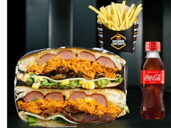 Dogão Especial + Batata + Coca Cola 200ml