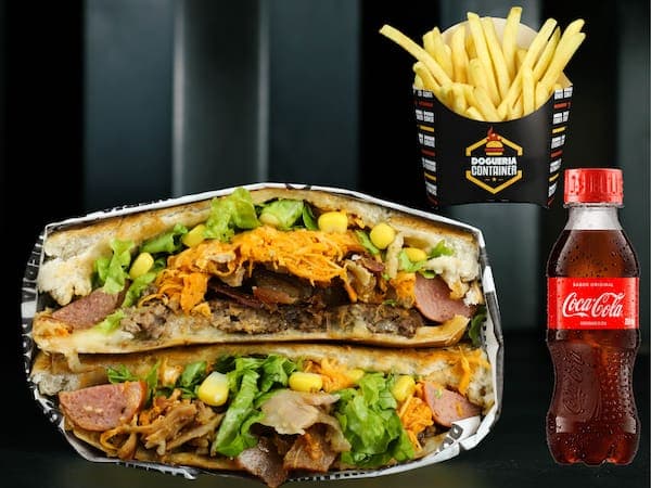 X-Burguer Especial + Batata + Coca Cola 200ml